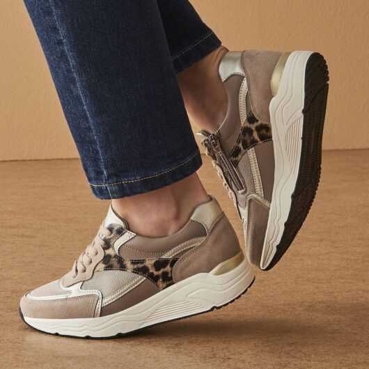 Damart Amortyl Animal Print Running Trainers
