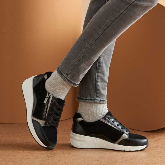 Damart Amortyl Wedge Heel Trainers