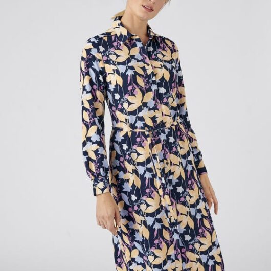 Damart Button-through Shirt Dress