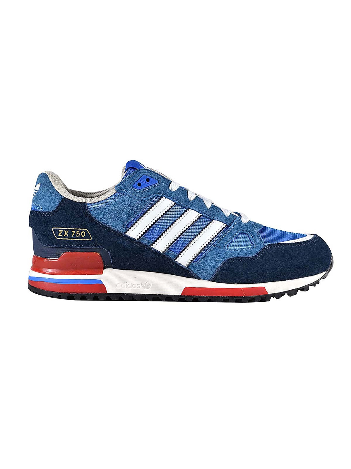 Adidas | Mens Retro ZX 750 Trainers - Blue / UK 7